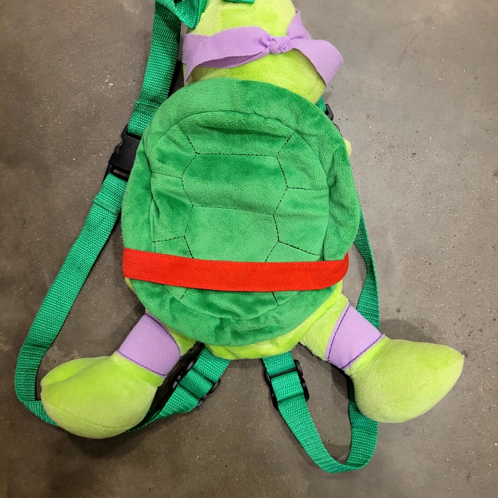 Ninja Turtle Plush Backpack - Picture 2 of 4